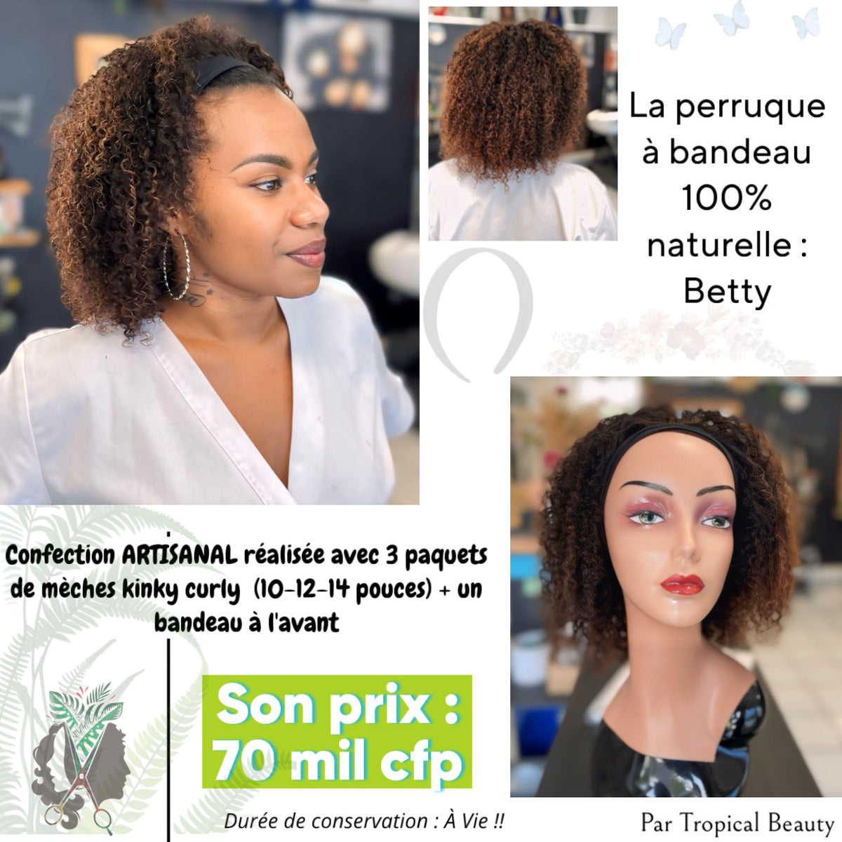 Perruque Betty