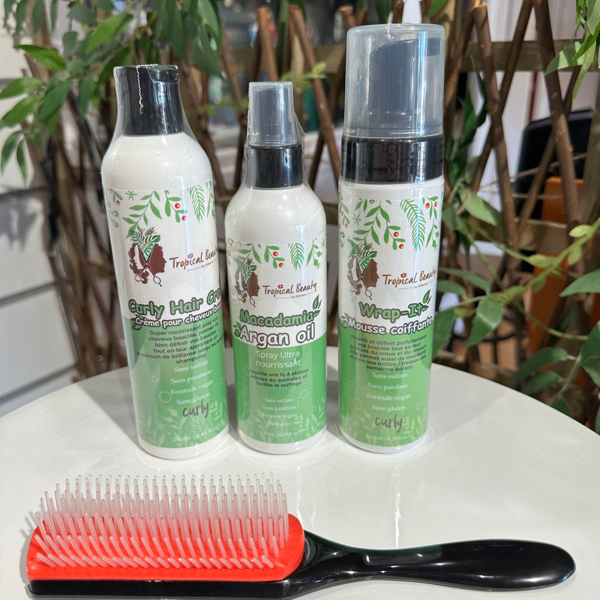 Kit Curly Express + Brosse Curly