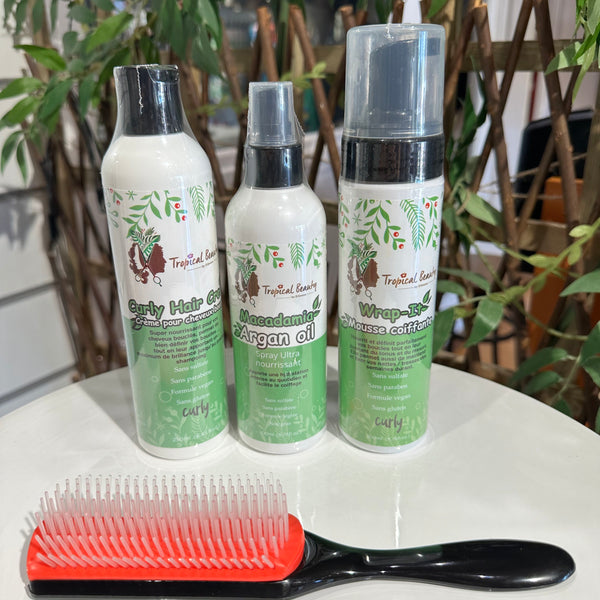 Kit Curly Express + Brosse Curly